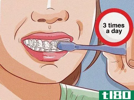 Image titled Brush Your Teeth with a Tongue Piercing Step 5