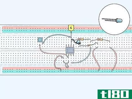 Image titled Build a Blinking Light Circuit Using Basic Components Step 12