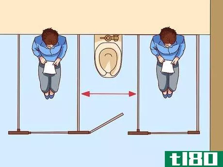 Image titled Be Comfortable Urinating in Front of People Step 1