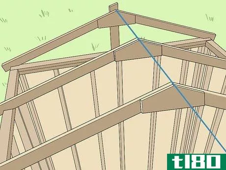 Image titled Build a Shed Roof Step 10