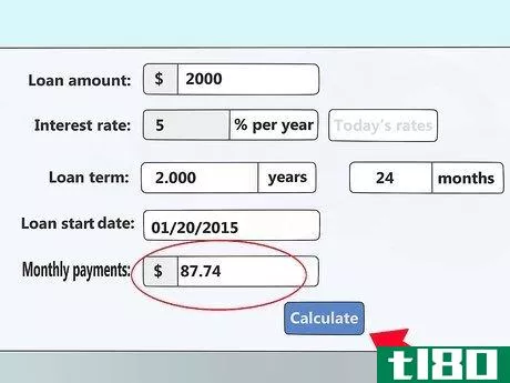 Image titled Calculate Loan Payments Step 6