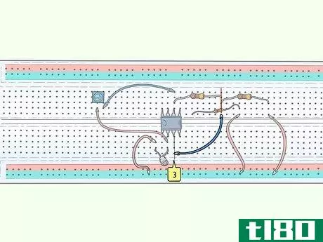 Image titled Build a Blinking Light Circuit Using Basic Components Step 11