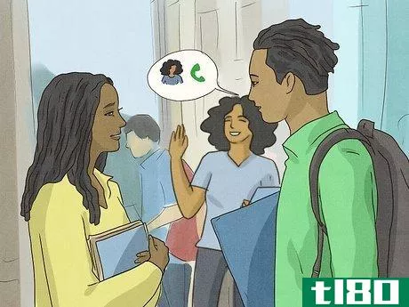 Image titled Ask a Girl for Her Friend's Number Step 1