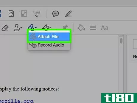 Image titled Attach a File to a PDF Document Step 5