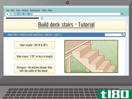 Image titled Build Deck Stairs Step 1