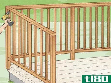 Image titled Build a Deck Railing Step 16