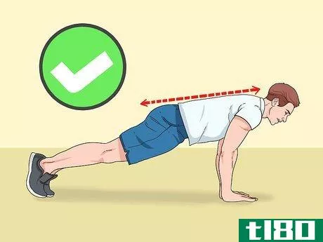 Image titled Build Muscle Doing Push Ups Step 1