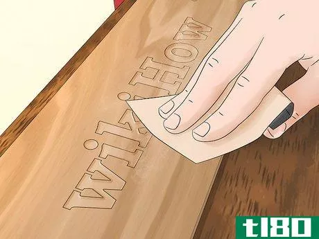 Image titled Carve Wood Letters Step 15