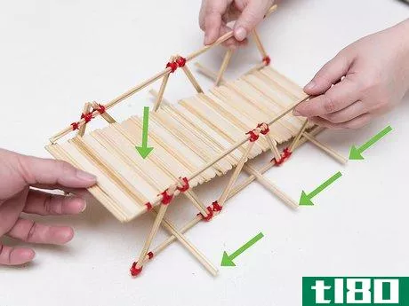 Image titled Build a Model Bridge out of Skewers Step 7