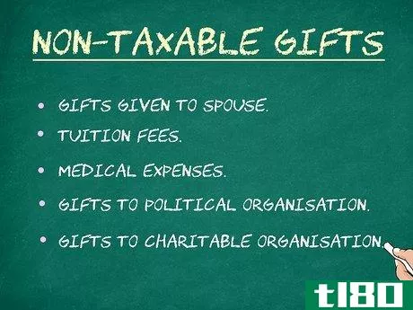 Image titled Avoid Paying Gift Tax Step 6