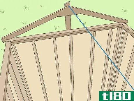 Image titled Build a Shed Roof Step 9