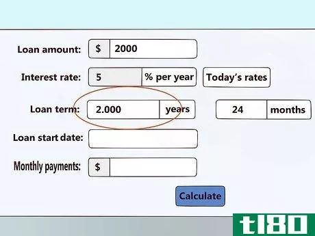 Image titled Calculate Loan Payments Step 4
