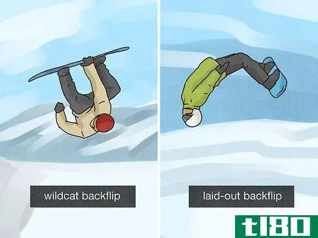 Image titled Backflip on a Snowboard Step 1