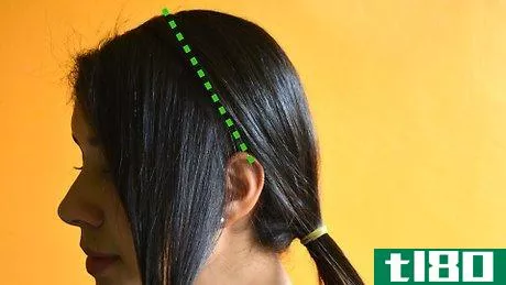 Image titled Braid Your Bangs Step 4