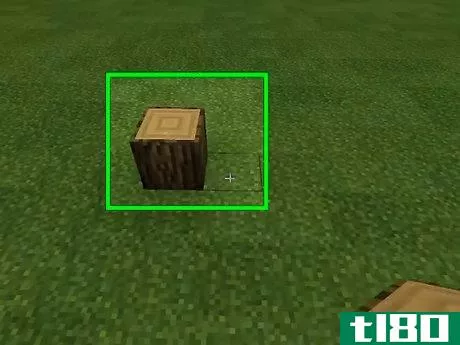 Image titled Build Trees in Minecraft Step 1