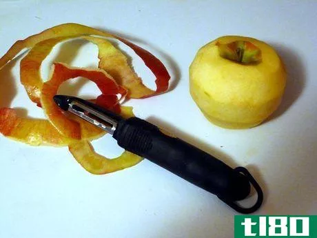 Image titled Peel the apple.