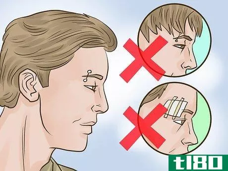 Image titled Avoid Eyebrow Piercing Scars Step 5