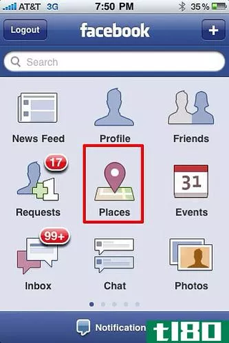 Image titled Facebook Places