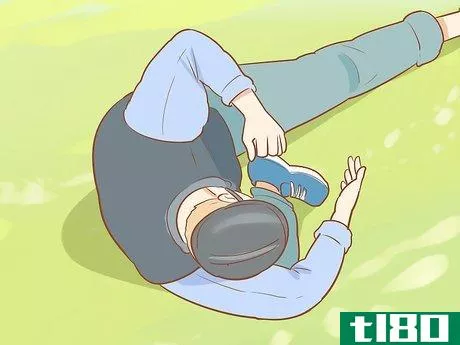 Image titled Avoid Injuries While Falling Off a Horse Step 6