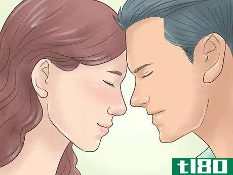 Image titled Breathe While Kissing Step 2