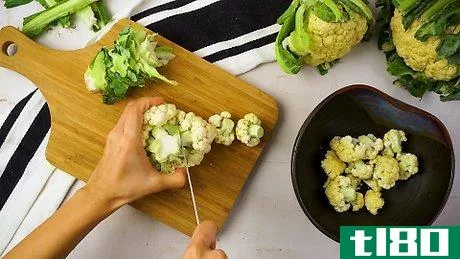 如何氽烫花椰菜(blanch cauliflower)