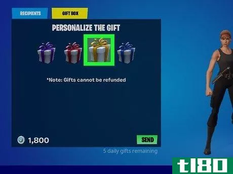 Image titled Buy a Gift in Fortnite Step 8