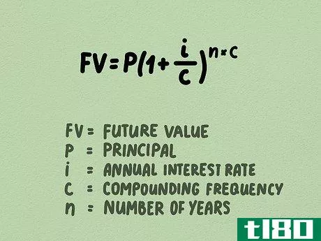 FV=P(1+{\frac {i}{c}})^{{n*c}}