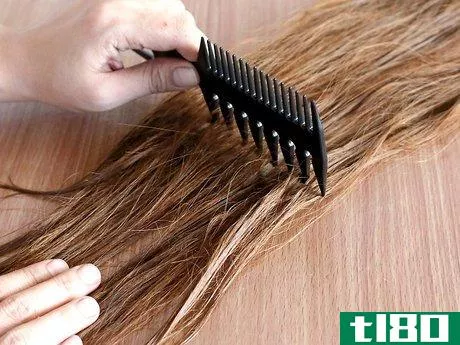 Image titled Care for Human Hair Extensions Step 12