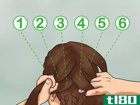 Image titled Crimp Your Hair With a Straightener Step 9