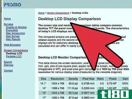 如何比较lcd显示器(compare lcd monitors)