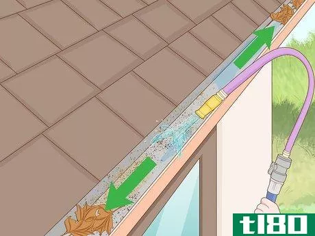 Image titled Clean Gutters Without a Ladder Step 8