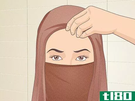 Image titled Cover Your Face with a Hijab Step 11