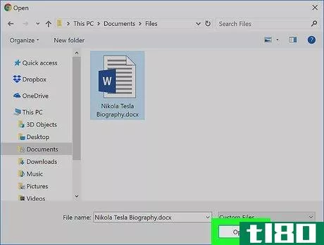 Image titled Convert a Microsoft Word Document to PDF Format Step 10