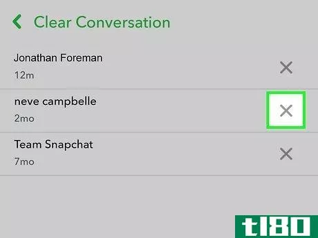 Image titled Clear All Snapchat Conversations Step 7