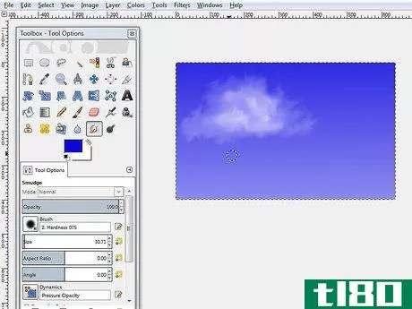 Image titled Create Clouds Using Gimp Step 10