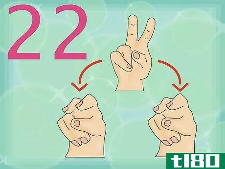 Image titled Count to 100 in American Sign Language Step 8