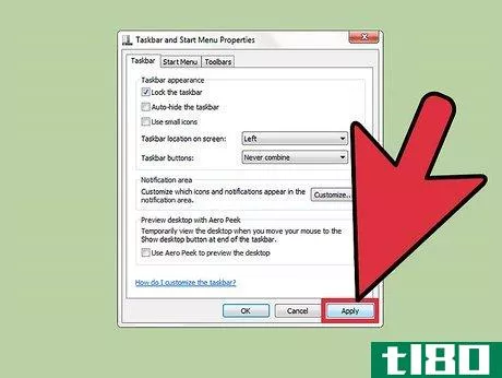 Image titled Change the Position of the Taskbar in Windows 7 Step 3