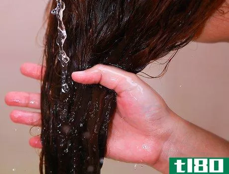 Image titled Curl Your Hair with Tongs Step 5