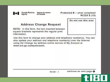 Image titled Change Your Address With Canada Revenue Agency Step 3
