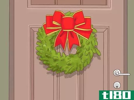 Image titled Decorate a Door for Christmas Step 10
