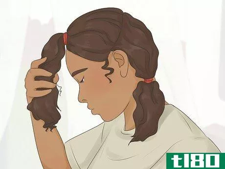 Image titled Cut Curly Hair in Layers Step 9