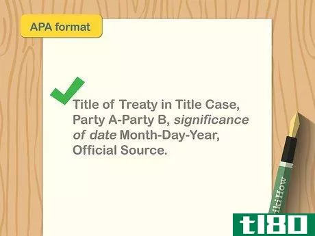 Image titled Cite a Treaty Step 6