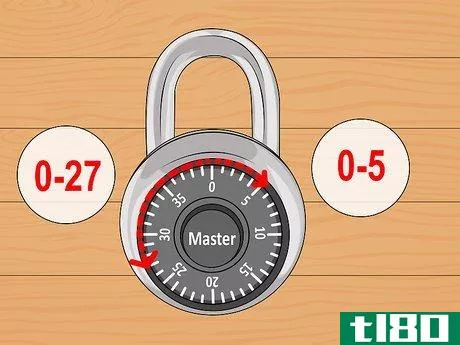 Image titled Crack a "Master Lock" Combination Lock Step 14