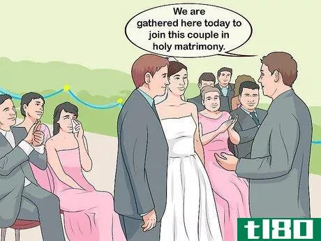 Image titled Conduct a Wedding Ceremony Step 12