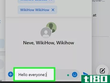 Image titled Create a Group Chat on Facebook Step 10