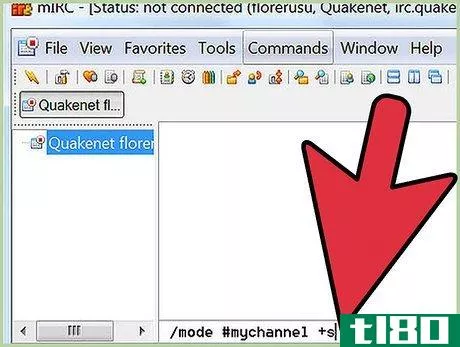 Image titled Create a Private Channel in IRC Step 5