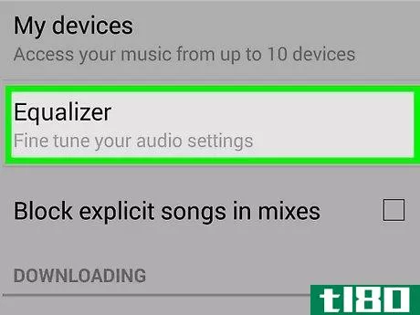 Image titled Change the Equalizer on Google Play Music on Android Step 4