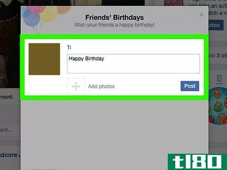 Image titled Create a Birthday Card on Facebook Step 21