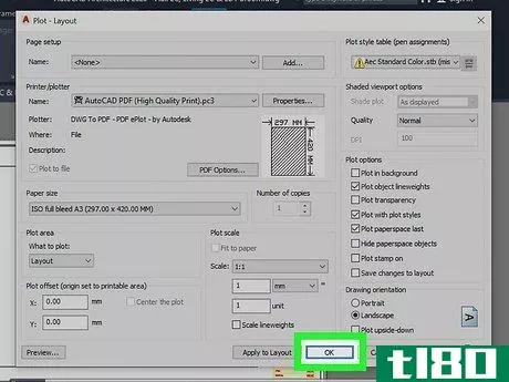 Image titled Convert an AutoCAD File to PDF Step 6