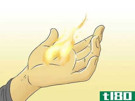 Image titled Create a Fire in Your Hand Step 6